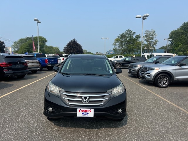 Used 2014 Honda CR-V EX-L with VIN 2HKRM4H77EH724363 for sale in Enfield, CT