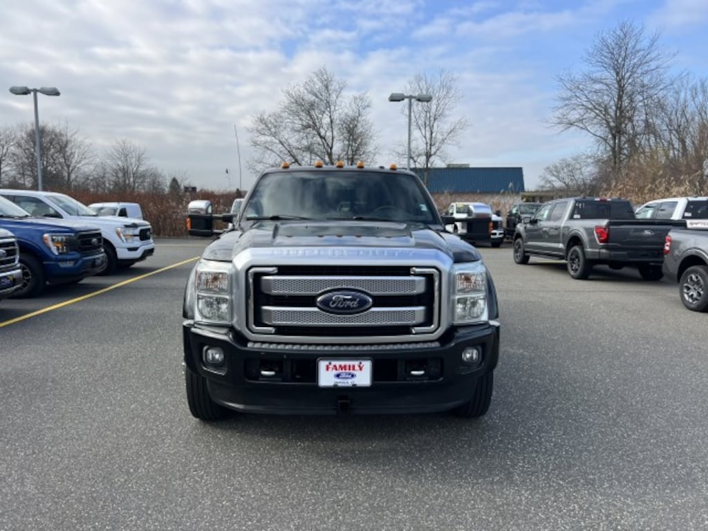 Used 2015 Ford Super Duty F-450 DRW Platinum Pickup Truck