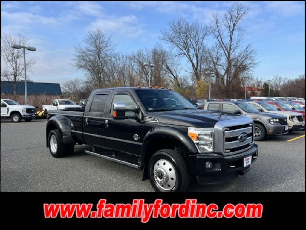 Used 2015 Ford Super Duty F-450 DRW Platinum Pickup Truck