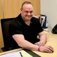 Staff member Billy Genereux from b44a01571bbe