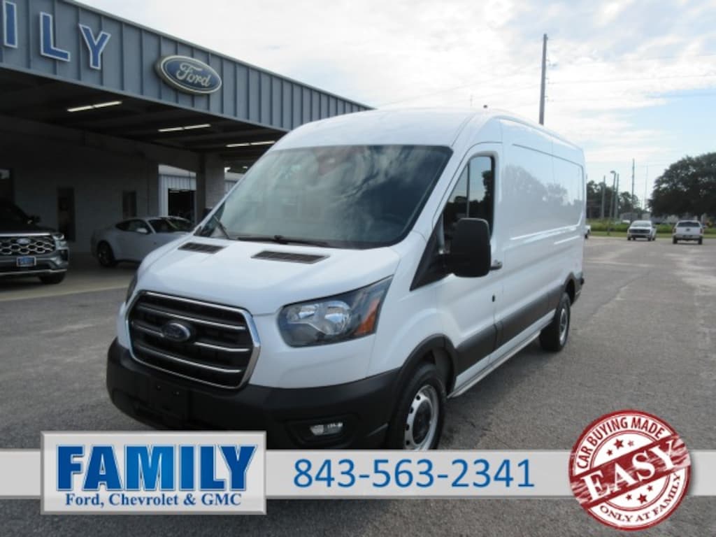 Used 2020 Ford Transit Cargo Van T-250 130 Med Rf 9070 Gvwr RWD Cargo Van