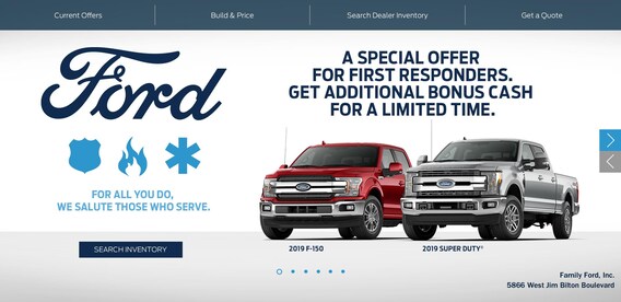 New Truck Inventory Family Ford Inc