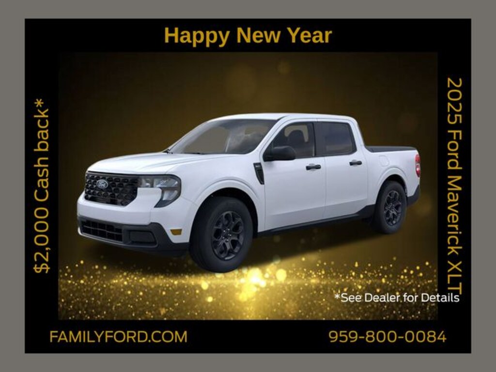 New 2025 Ford Maverick XLT Truck SuperCrew