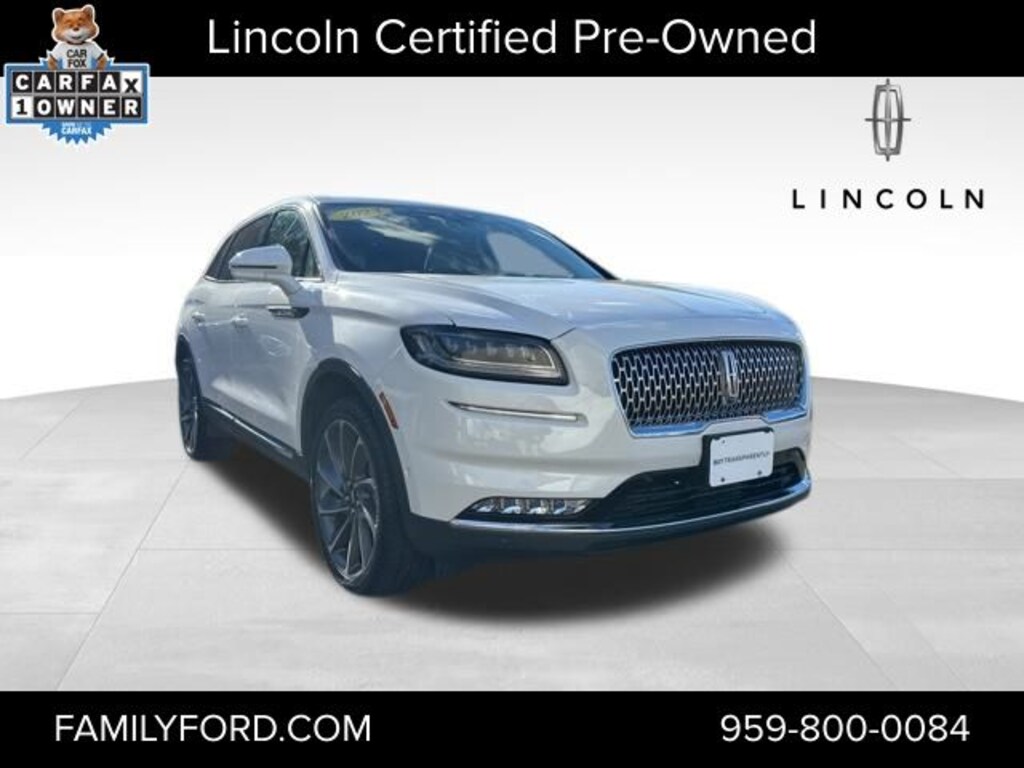 Certified 2023 Lincoln Nautilus Reserve SUV