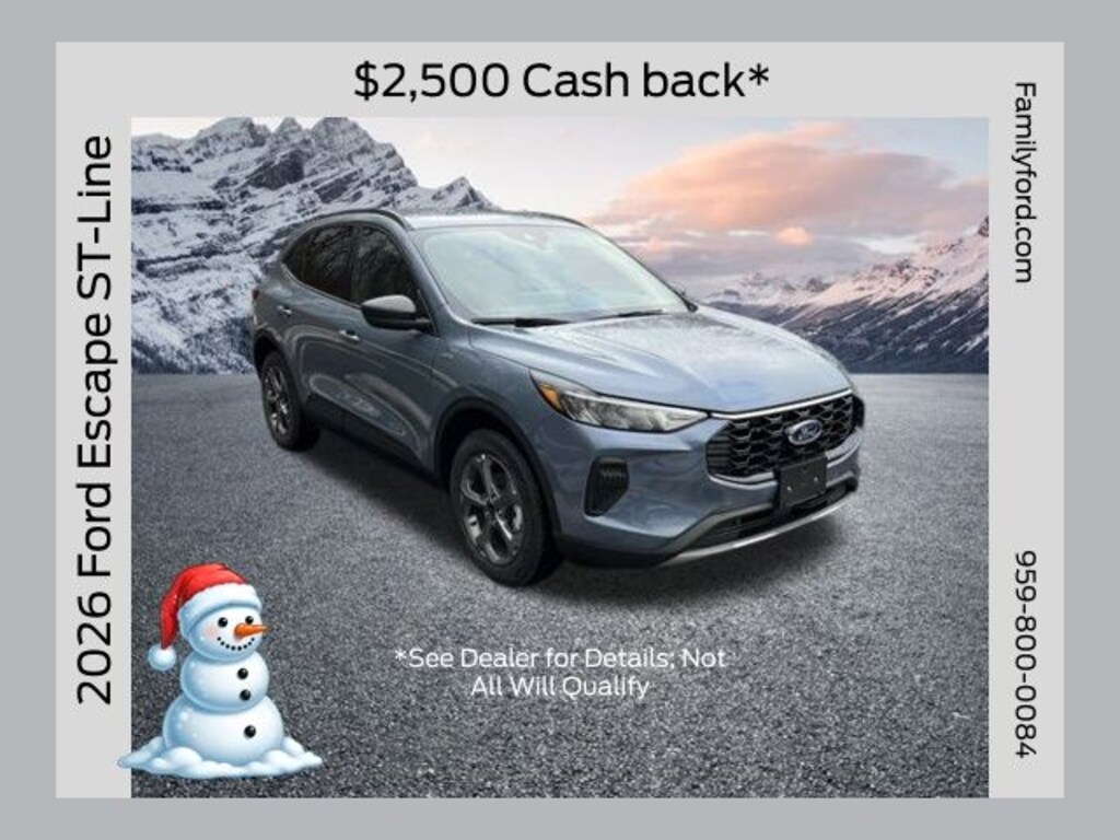 New 2026 Ford Escape ST-Line SUV