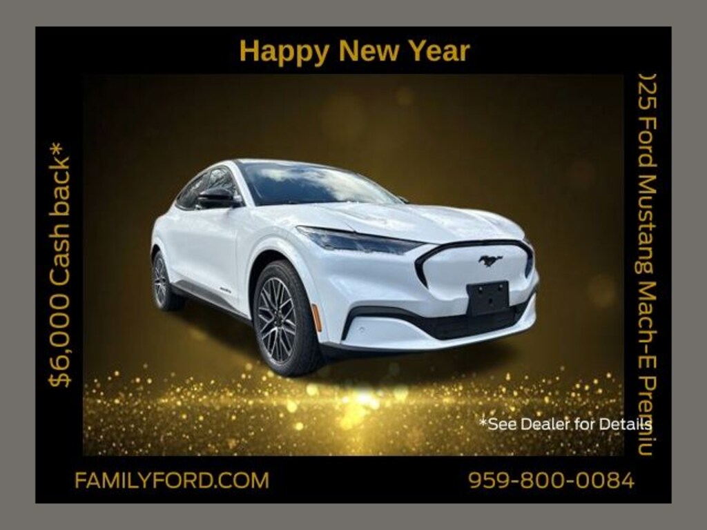 New 2025 Ford Mustang Mach-E Premium SUV