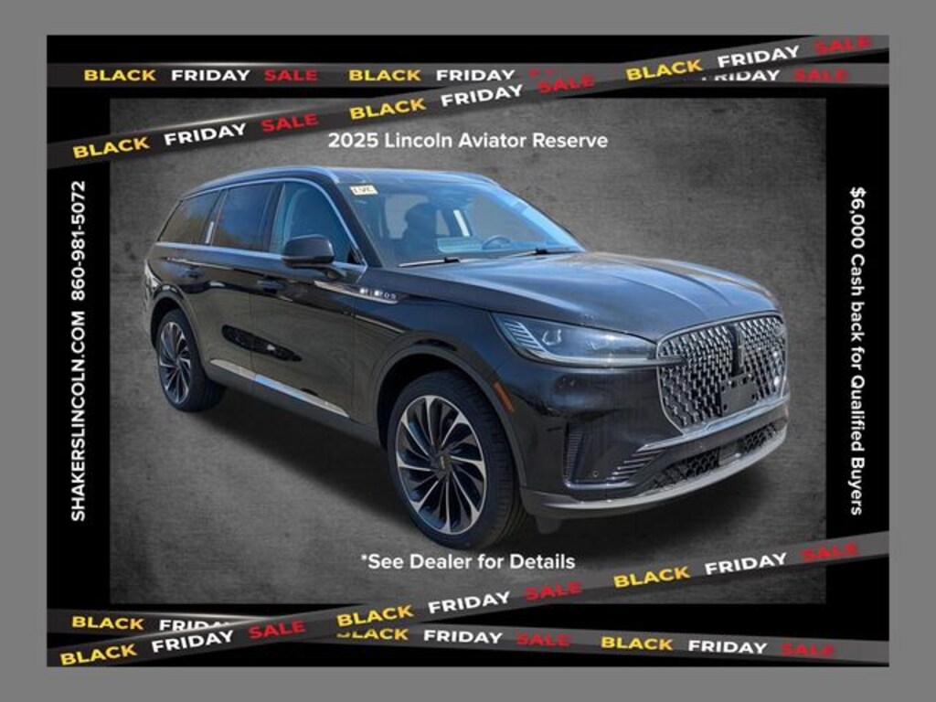 New 2025 Lincoln Aviator Reserve SUV