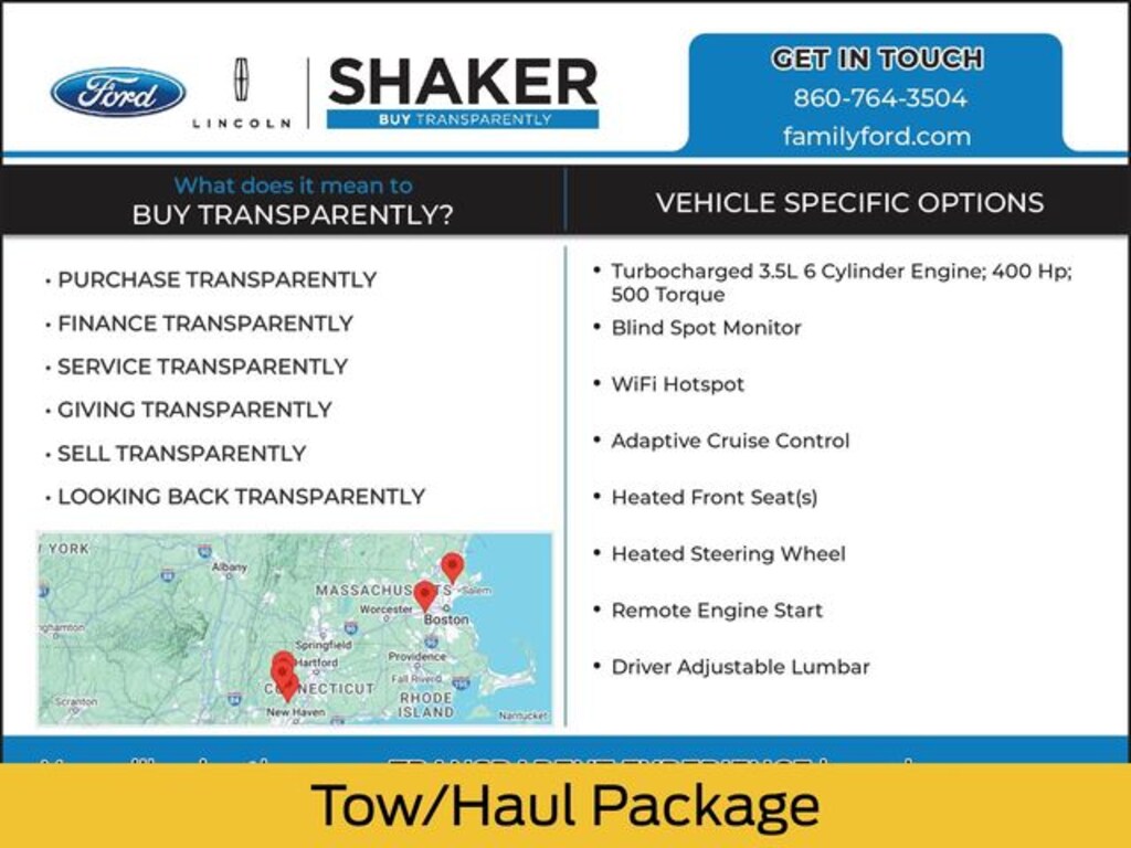 New 2025 Ford F-150 Lariat Truck SuperCrew Cab