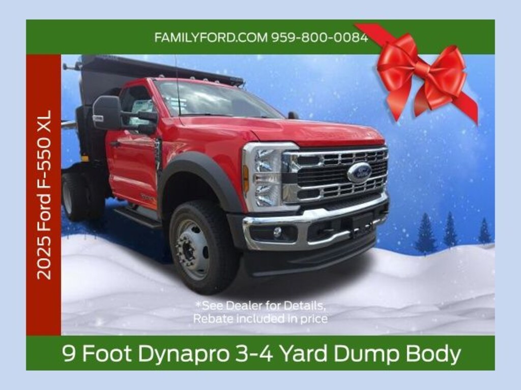 New 2025 Ford F-550 Chassis Truck Regular Cab