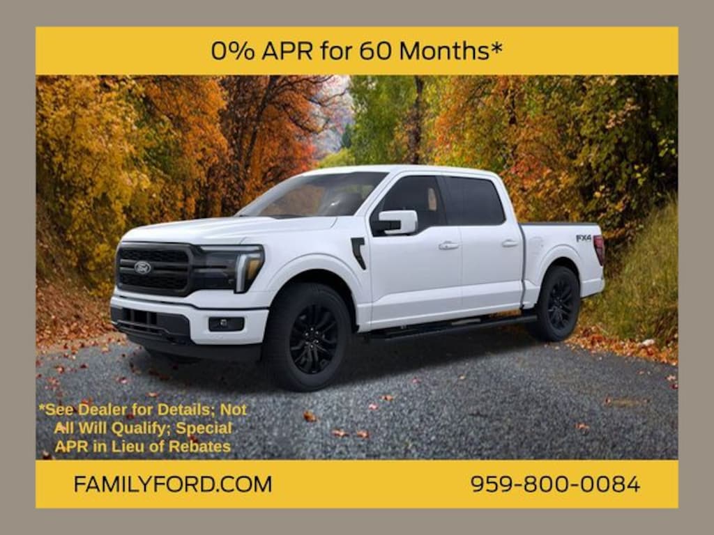 New 2025 Ford F-150 Lariat Truck SuperCrew Cab