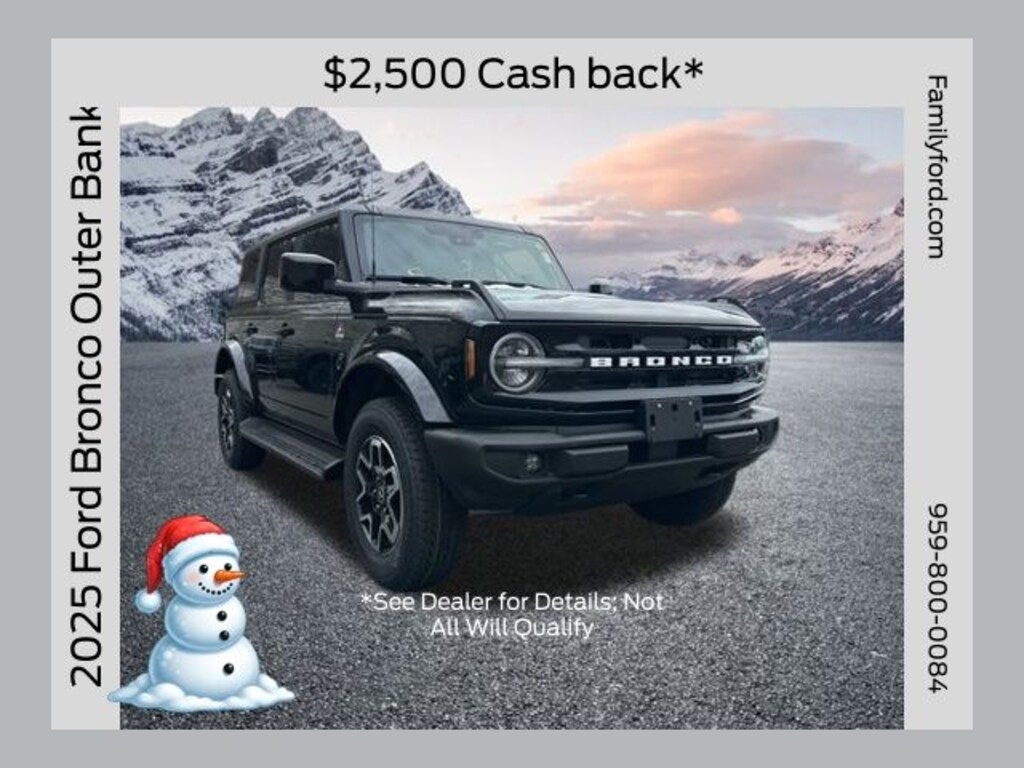 New 2025 Ford Bronco Outer Banks SUV
