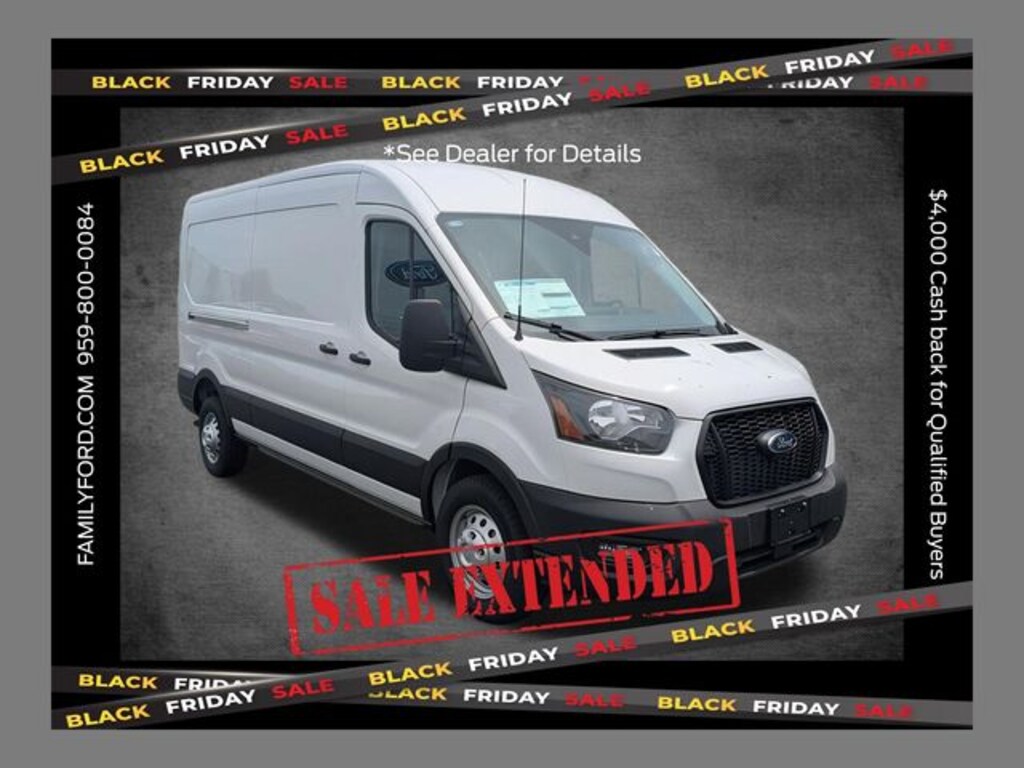 New 2025 Ford Transit-150 Cargo Base Van Medium Roof Van
