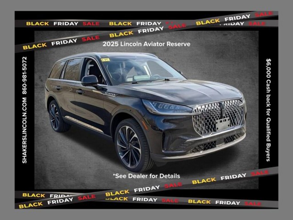 New 2025 Lincoln Aviator Reserve SUV