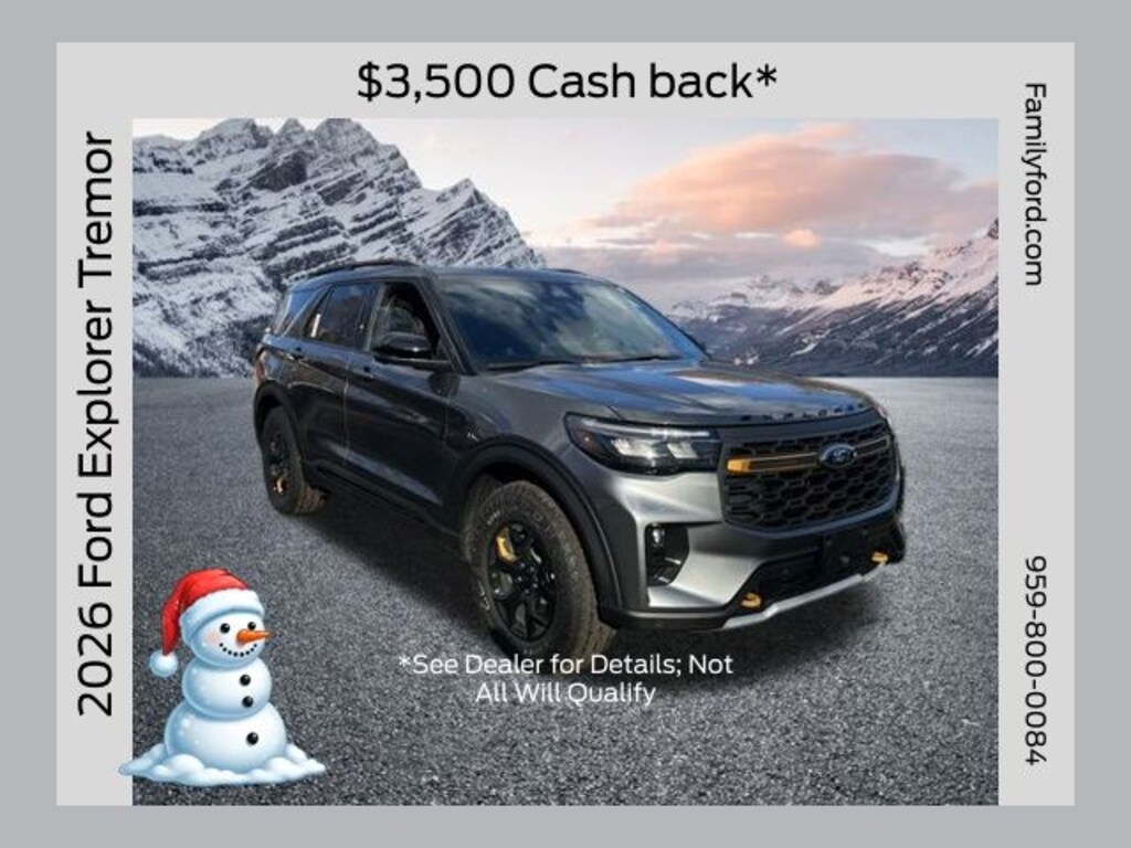 New 2026 Ford Explorer Tremor SUV