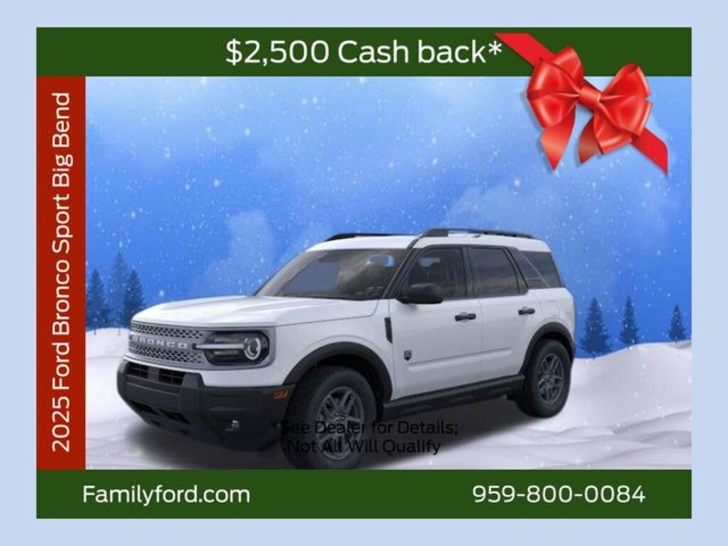 New 2025 Ford Bronco Sport Big Bend SUV