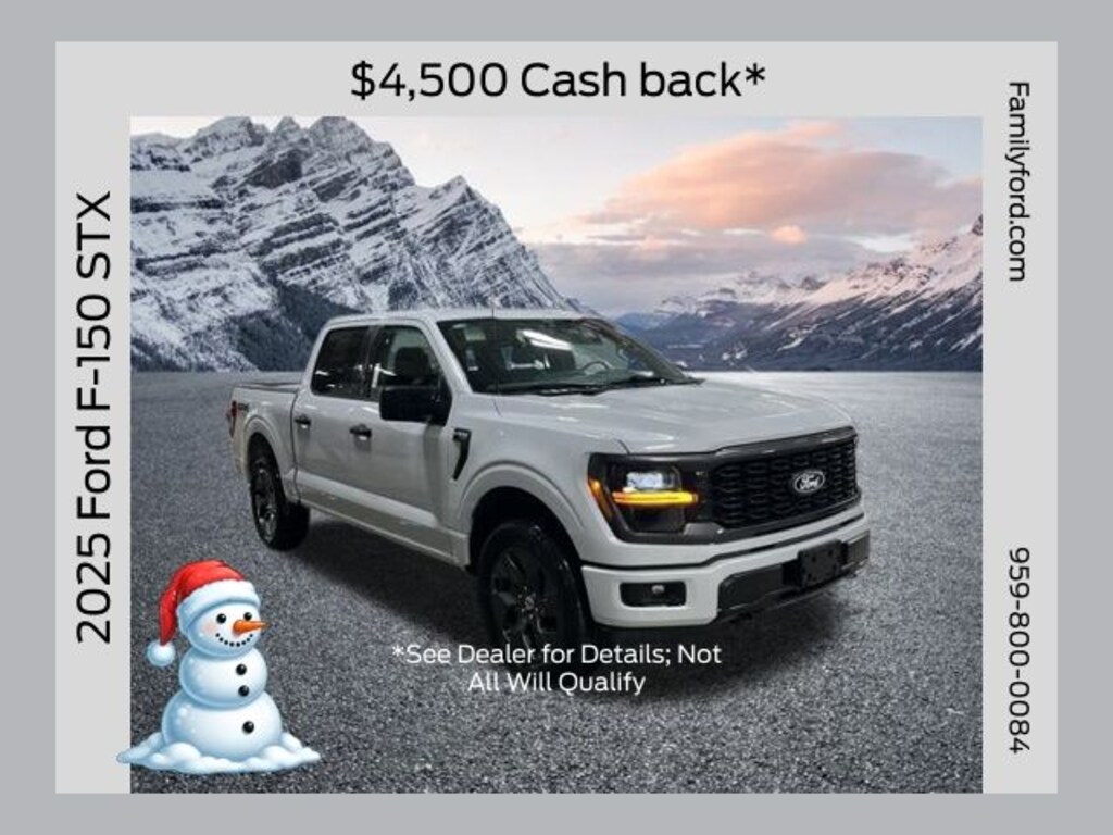 New 2025 Ford F-150 STX Truck SuperCrew Cab