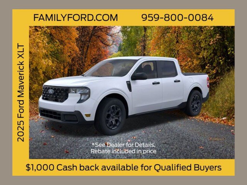 New 2025 Ford Maverick XLT Truck SuperCrew