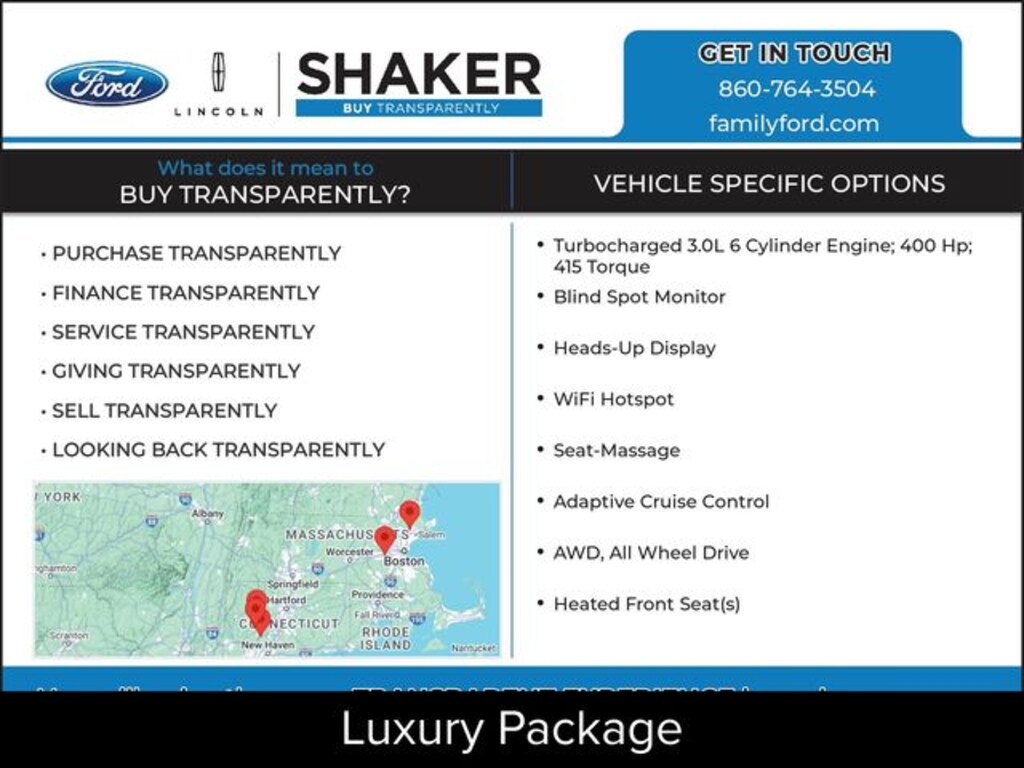 New 2025 Lincoln Aviator Reserve SUV