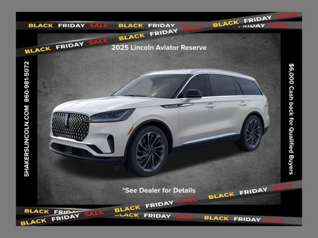 New 2025 Lincoln Aviator Reserve SUV