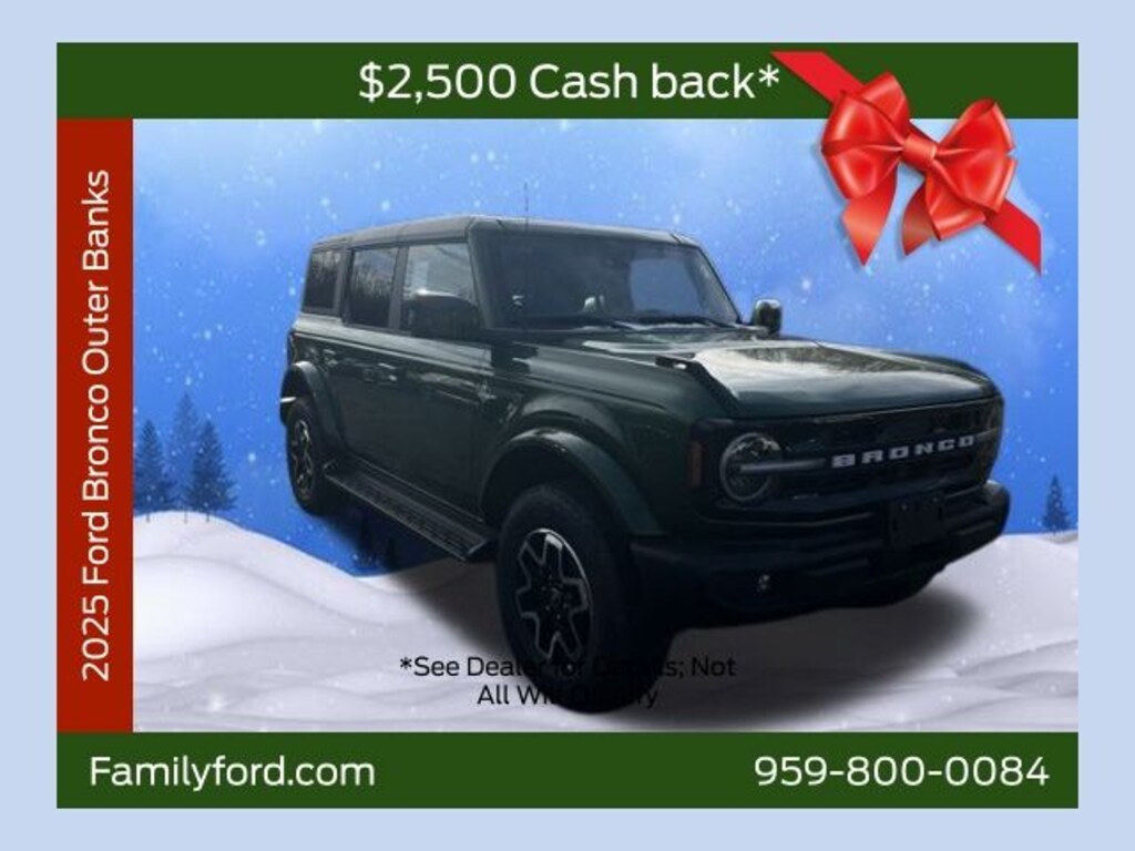 New 2025 Ford Bronco Outer Banks SUV