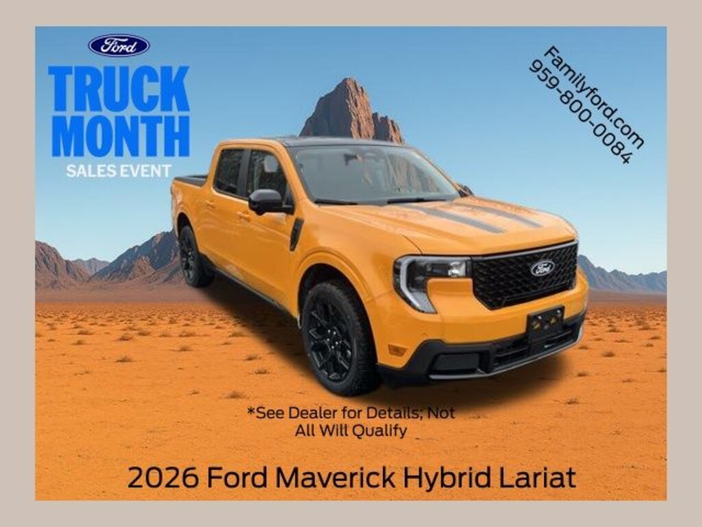New 2026 Ford Maverick Lariat Truck SuperCrew