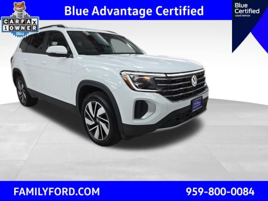 Certified 2024 Volkswagen Atlas 2.0T SE w/Technology SUV