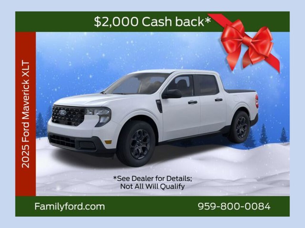 New 2025 Ford Maverick XLT Truck SuperCrew