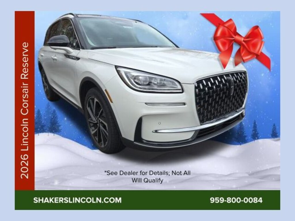 New 2026 Lincoln Corsair Reserve SUV