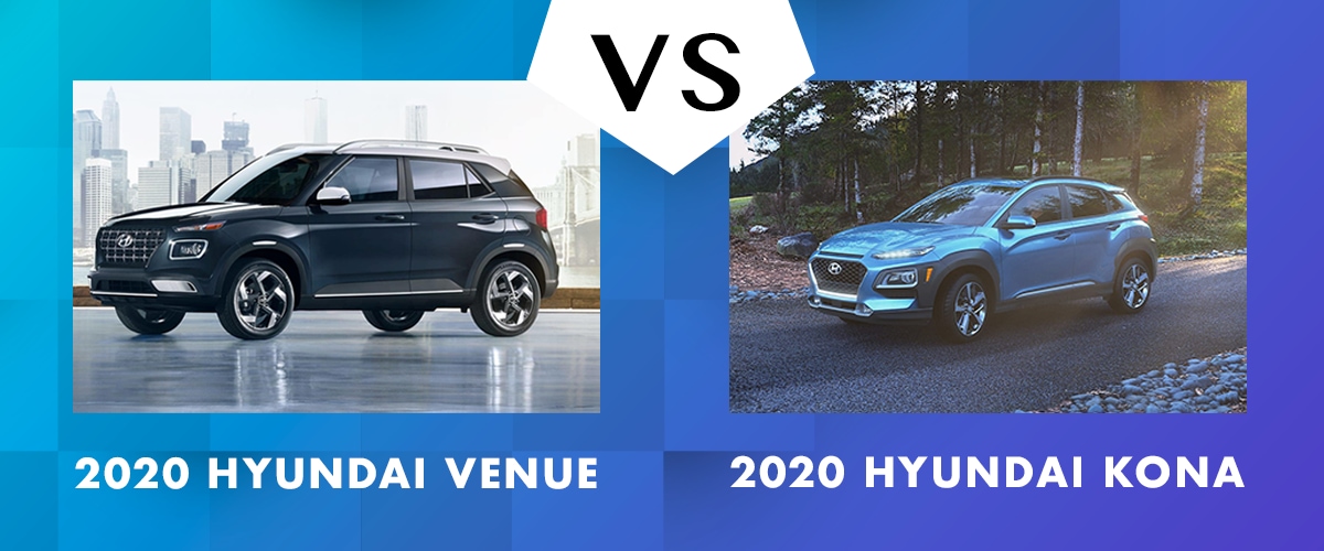2020 Hyundai Venue vs 2020 Hyundai Kona Chicago IL