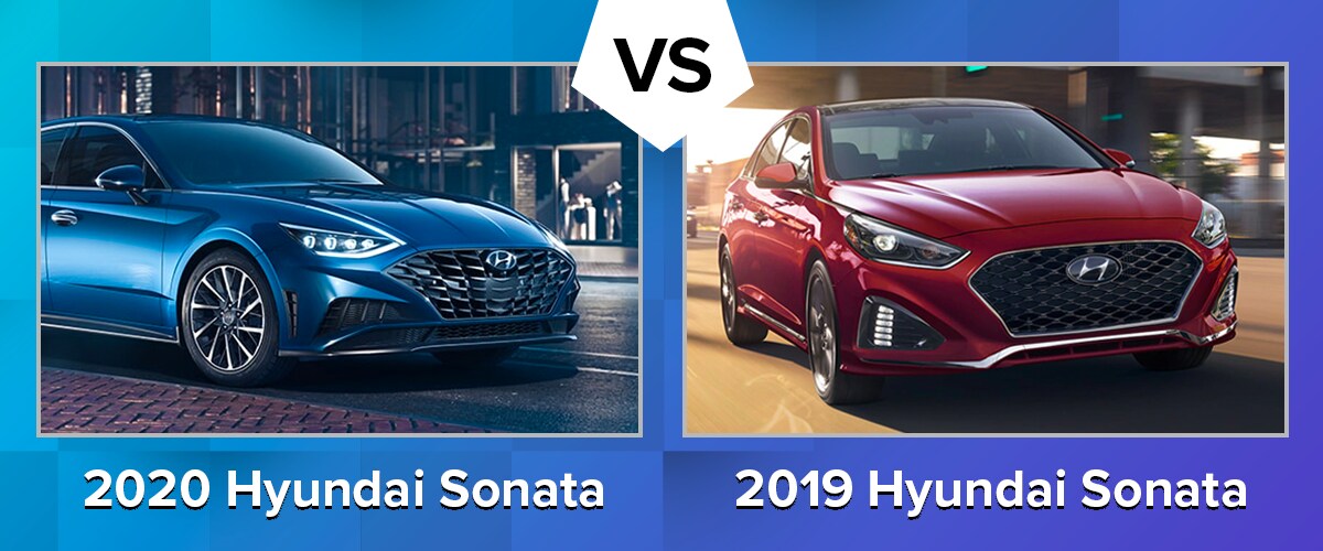 2020 Hyundai Sonata vs 2019 Hyundai Sonata Chicago IL
