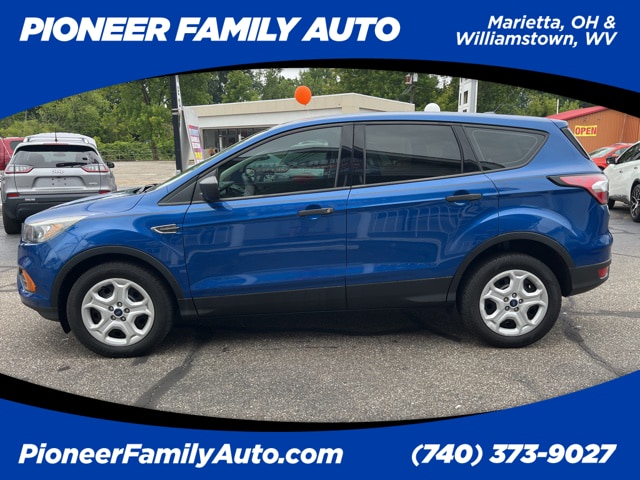 Used 2018 Ford Escape S with VIN 1FMCU0F74JUB21867 for sale in Marietta, OH