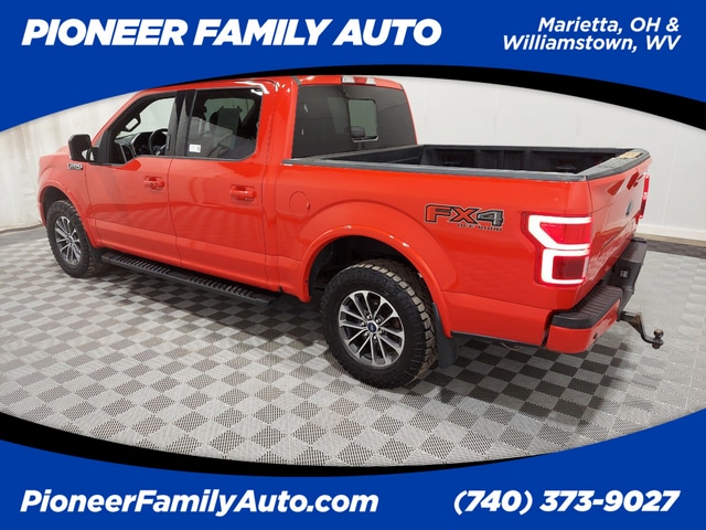 Used 2020 Ford F-150 Lariat with VIN 1FTEW1EP0LKE49493 for sale in Marietta, OH