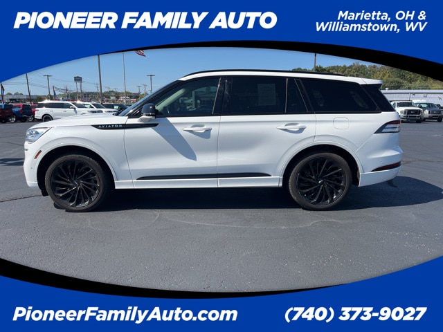 Used 2022 Lincoln Aviator Reserve with VIN 5LM5J7XC3NGL19833 for sale in Marietta, OH