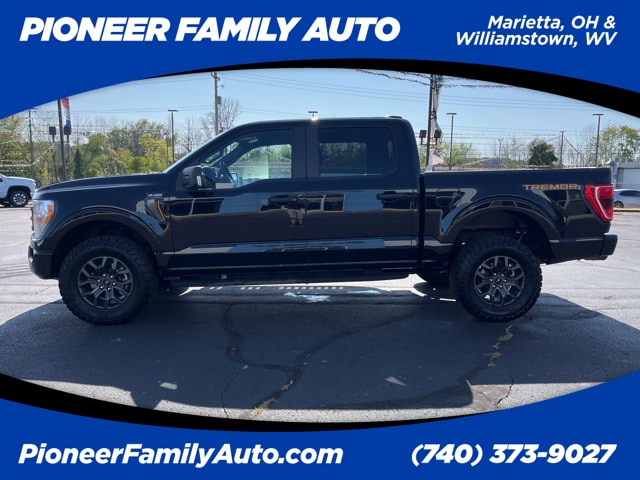 Used 2022 Ford F-150 Tremor with VIN 1FTEW1E8XNFB03035 for sale in Marietta, OH