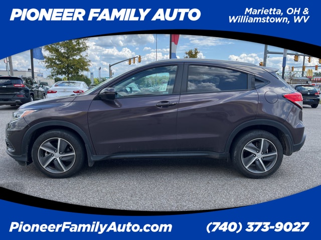 Used 2022 Honda HR-V EX with VIN 3CZRU6H50NM715549 for sale in Marietta, OH