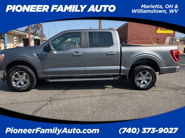 Used 2021 Ford F-150 XLT with VIN 1FTEW1EB7MKE09966 for sale in Marietta, OH