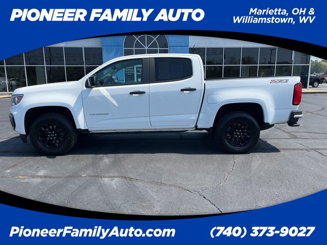 Used 2022 Chevrolet Colorado Z71 with VIN 1GCGTDEN3N1302370 for sale in Marietta, OH