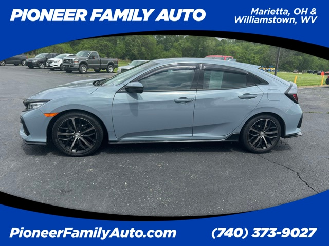 Used 2020 Honda Civic Hatchback Sport Touring with VIN SHHFK7H91LU222518 for sale in Marietta, OH