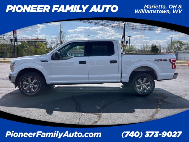 Used 2018 Ford F-150 XLT with VIN 1FTEW1EP1JFB14488 for sale in Marietta, OH