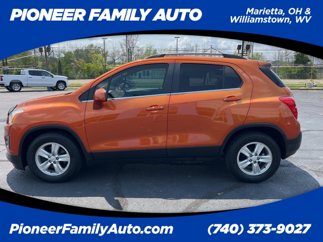 Used 2016 Chevrolet Trax LT with VIN KL7CJLSB2GB552203 for sale in Marietta, OH