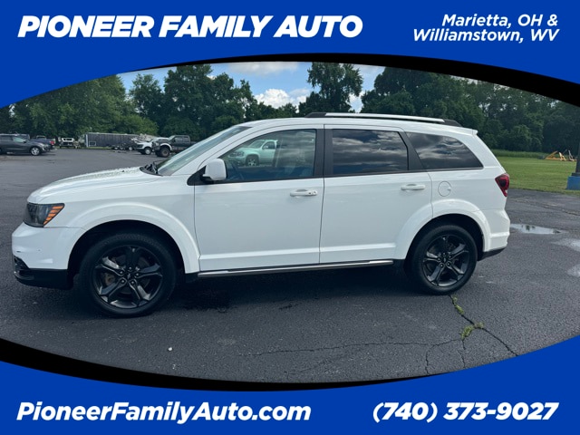 Used 2018 Dodge Journey Crossroad with VIN 3C4PDDGG4JT371521 for sale in Marietta, OH