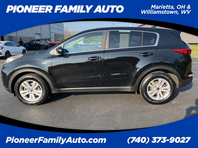 Used 2017 Kia Sportage LX with VIN KNDPMCAC2H7113254 for sale in Marietta, OH