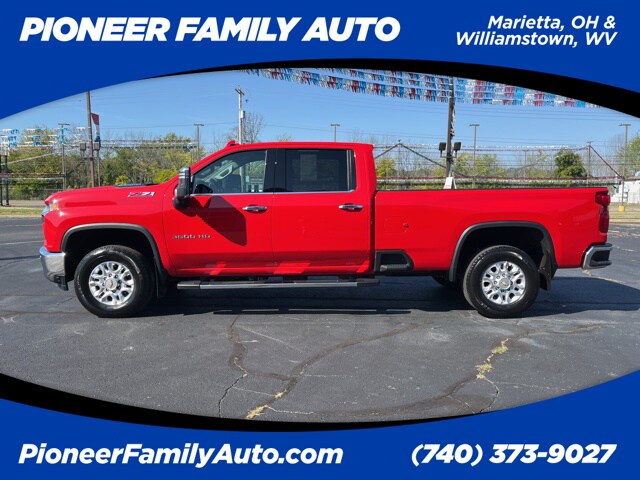 Used 2021 Chevrolet Silverado 3500HD LTZ with VIN 1GC4YUEY7MF206922 for sale in Marietta, OH