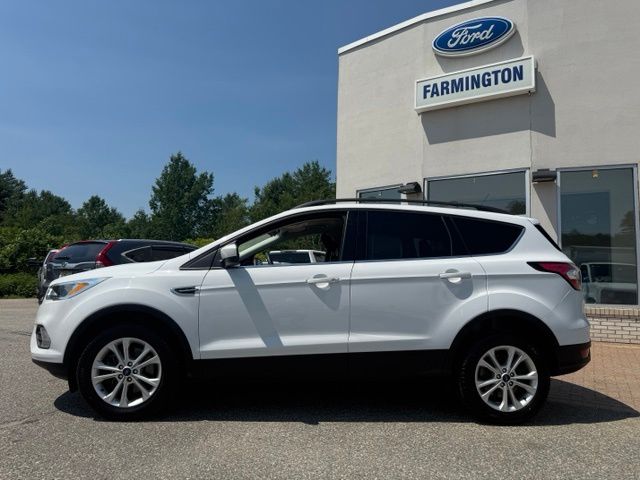Used 2018 Ford Escape SE with VIN 1FMCU9GD5JUC25048 for sale in Farmington, ME