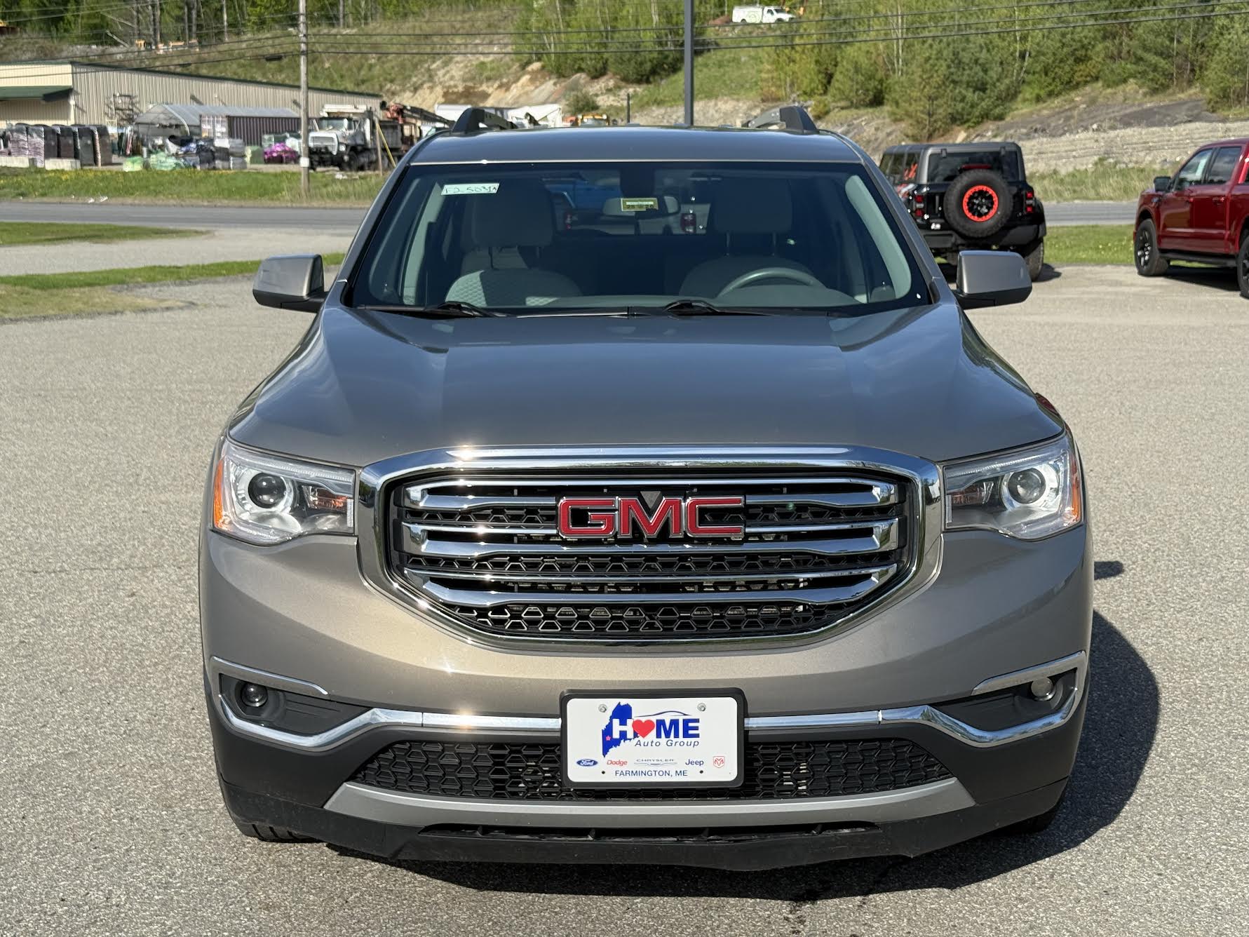 Used 2019 GMC Acadia SLE-2 with VIN 1GKKNSLS2KZ216101 for sale in Farmington, ME