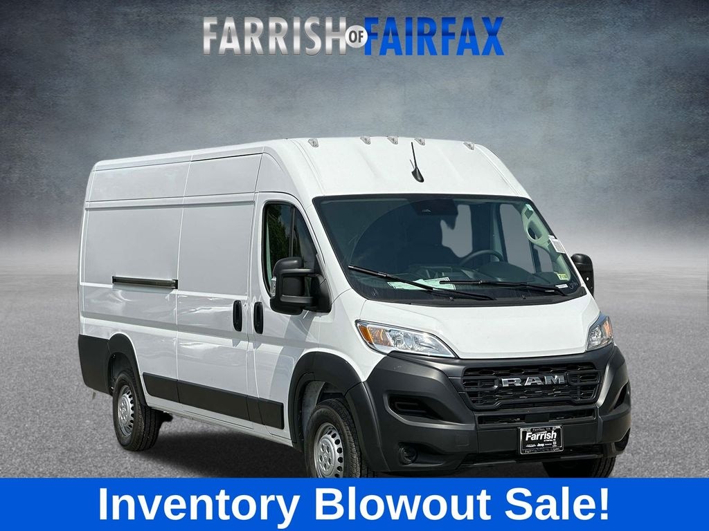 New 2024 Ram ProMaster PROMASTER 3500 TRADESMAN CARGO VAN HIGH ROOF 159' Cargo Van