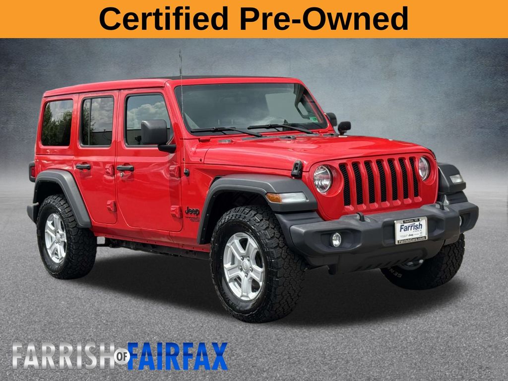 2021 Jeep Wrangler Unlimited Sport S SKY ONE Touch