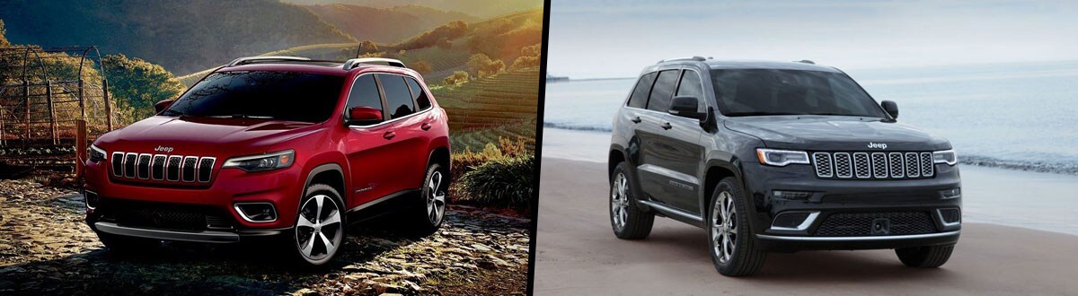 2019 Jeep Cherokee vs 2019 Jeep Grand Cherokee