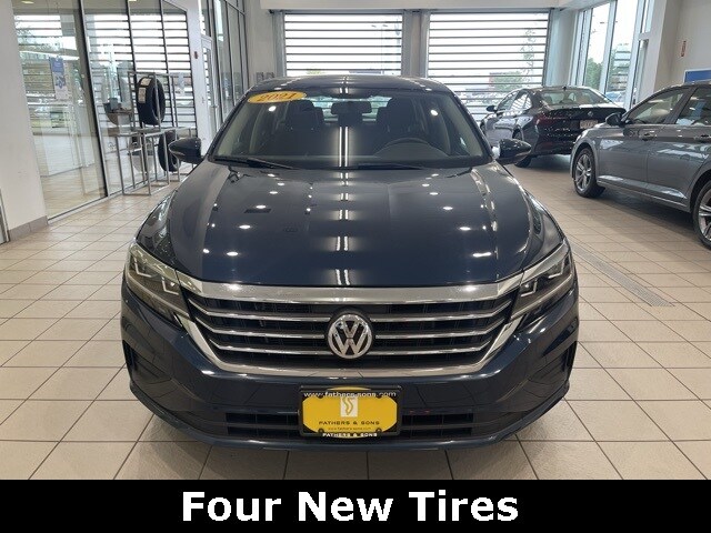 Used 2021 Volkswagen Passat S with VIN 1VWAA7A33MC012938 for sale in West Springfield, MA