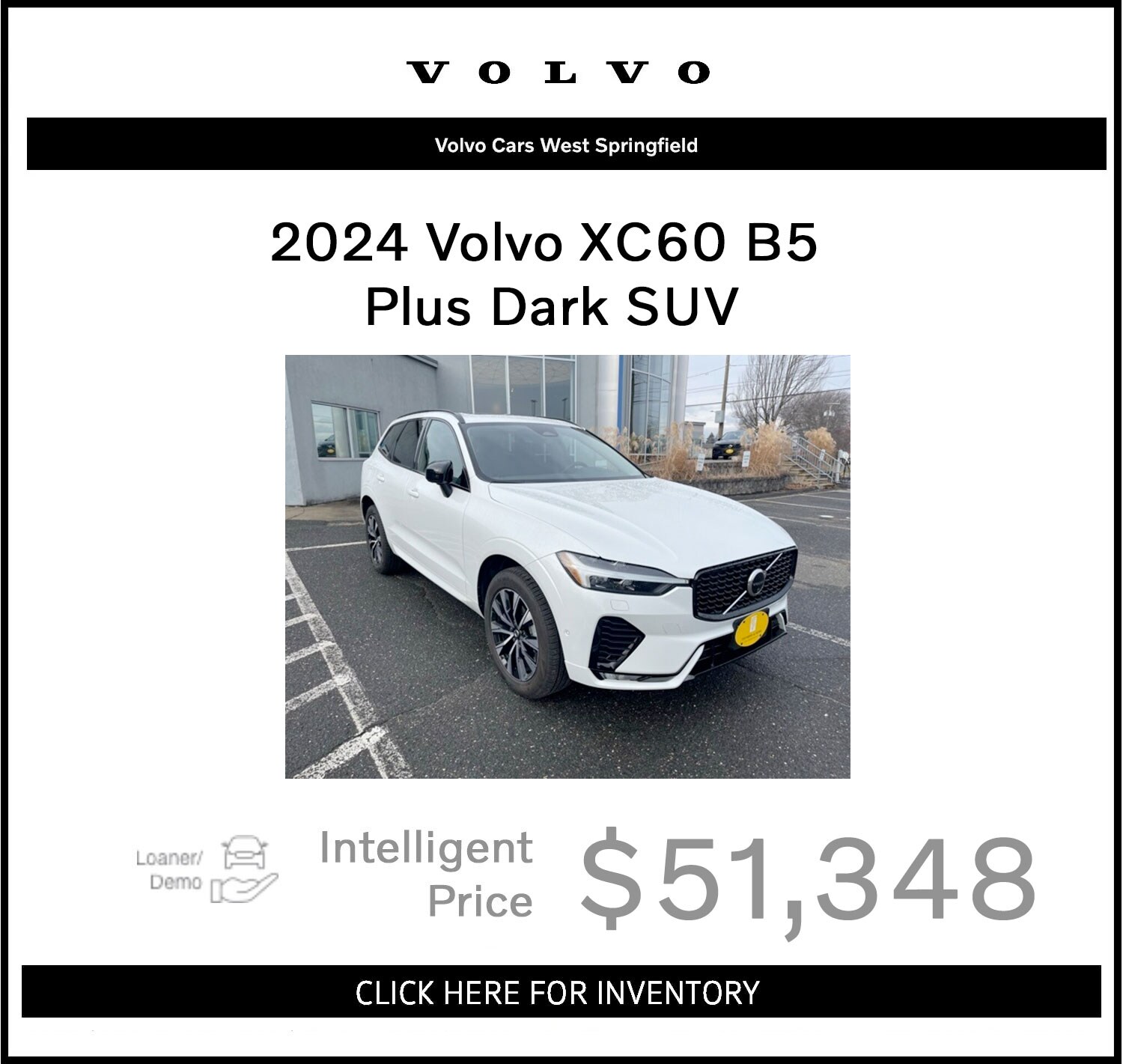 Demo Loaner Inventory Volvo Cars West Springfield
